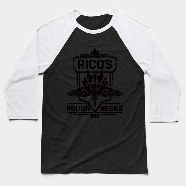 Rico's Roughnecks Baseball T-Shirt by CoryFreemanDesign